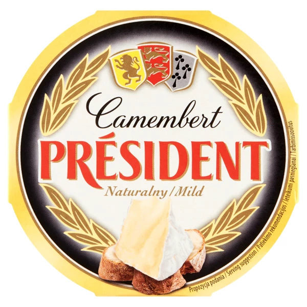 LACTALIS - PRESIDENT CAMEMBERT  NATURA 120G.