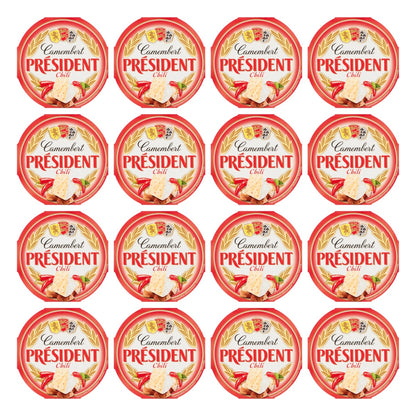 LACTALIS - PRESIDENT CAMEMBERT  CHILI  120G.
