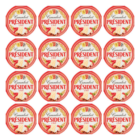 LACTALIS - PRESIDENT CAMEMBERT  CHILI  120G.