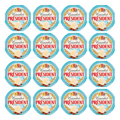 LACTALIS - PRESIDENT CAMEMBERT  LIGHTS  120G.