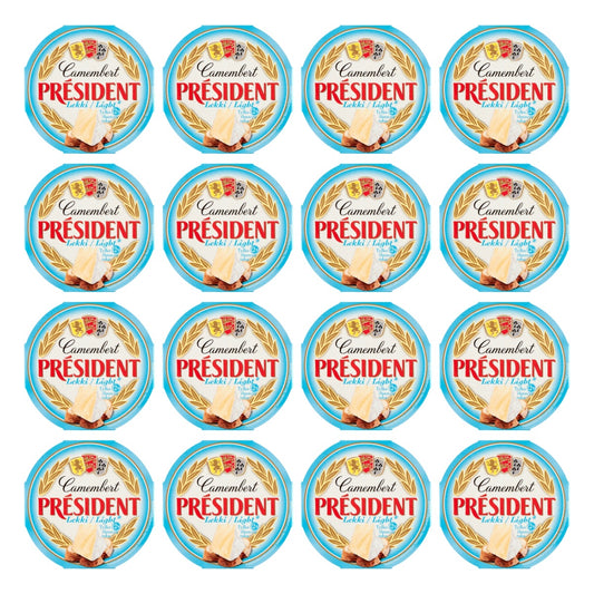 LACTALIS - PRESIDENT CAMEMBERT  LIGHTS  120G.