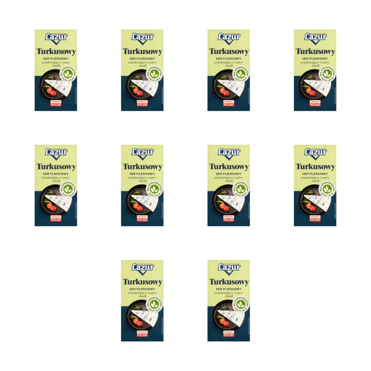LAZUR - SER PLEŚNIOWY TURKUSOWY 100G