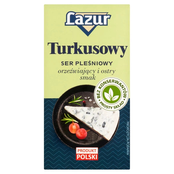 LAZUR - SER PLEŚNIOWY TURKUSOWY 100G