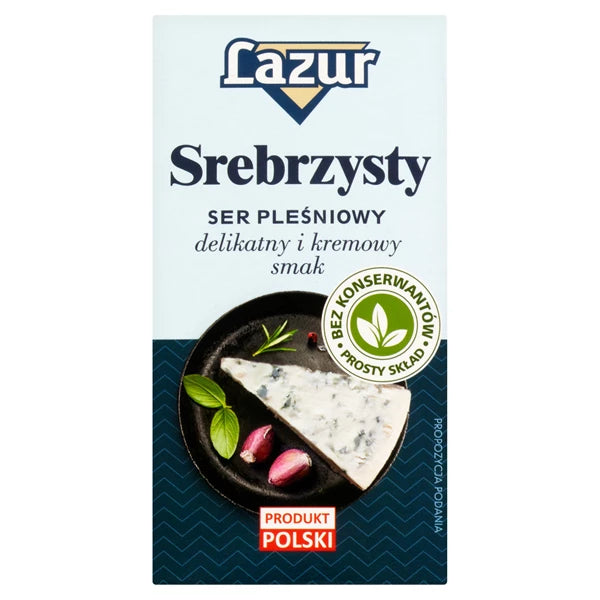 LAZUR - SER PLEŚNIOWY SREBRZYSTY 100G