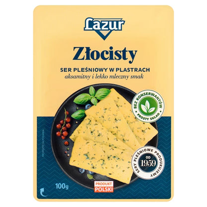 LAZUR - SER PLESNIOWY ZŁOCISTY PLASTRY 100G
