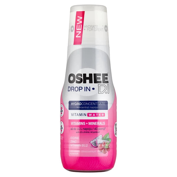 OSHEE -DROP IN HYDROCONCENTRATE VITAMIN WATER  VIT+MIN 500ML