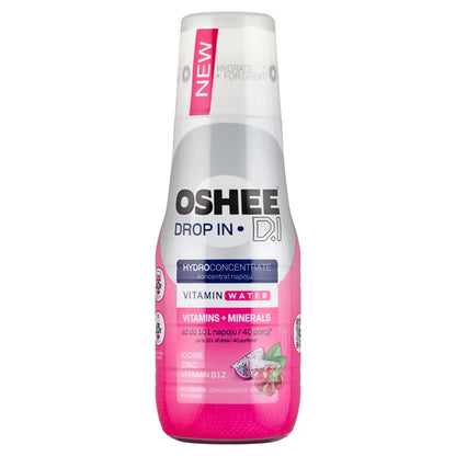 OSHEE -DROP IN HYDROCONCENTRATE VITAMIN WATER  VIT+MIN 500ML