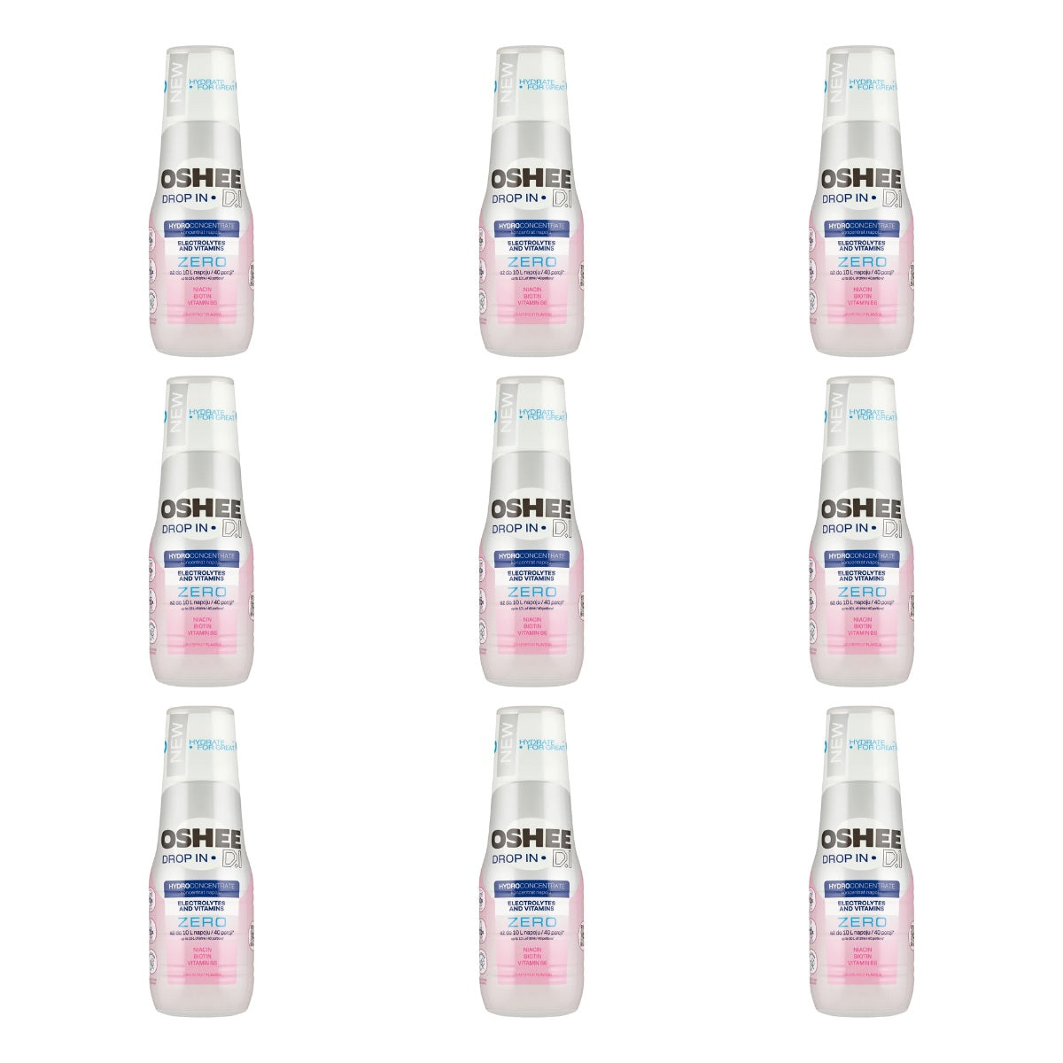 OSHEE -DROP IN HYDROCONCENTRATE VITAMIN GRAPEFRUIT  500ML