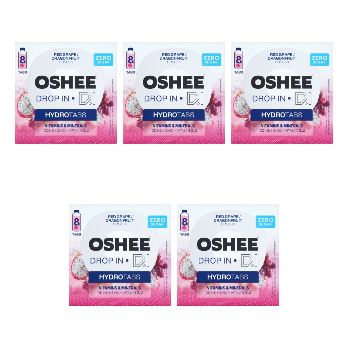 OSHEE-DROP IN HYDROTABS VIT WATER VITAMINS+MINERALS 8 TABS