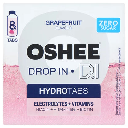 OSHEE -DROP IN HYDROTABS ELECTROLYTES+VITAMINS GRAPEFRUIT