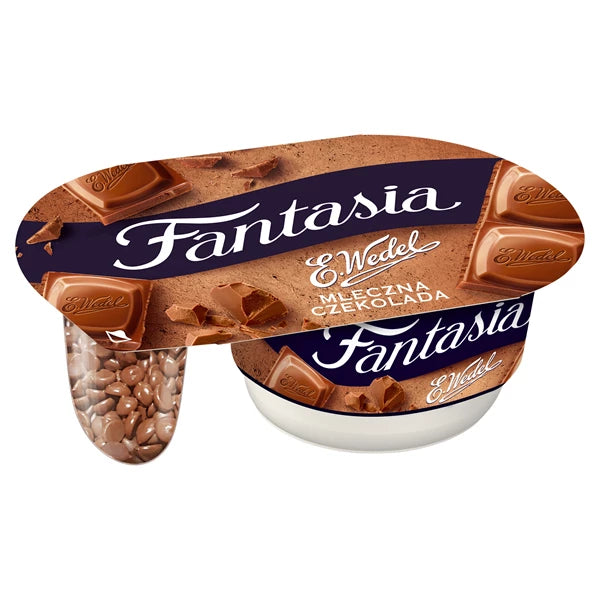 DANONE - JOGURT FANTASIA WEDEL MLECZNA CZEKOLADA 104G
