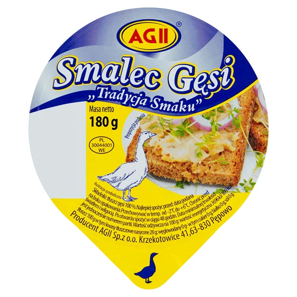 AGI - SMALEC GĘSI KUBEK 180G