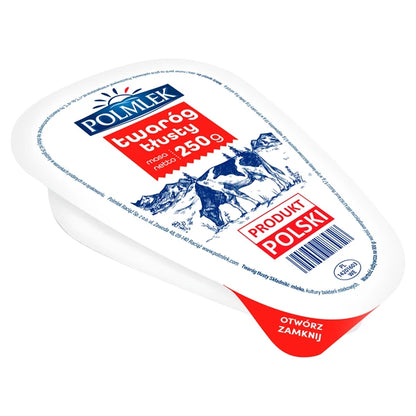 POLMLEK - ULUBIONY TWARÓG TŁUSTY KLINEK 250G