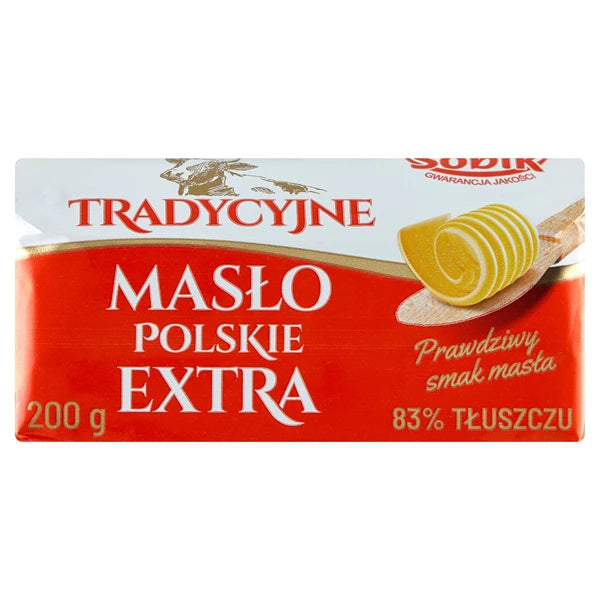 SOBIK - MASŁO EXTRA TRADYCYJNE 200G