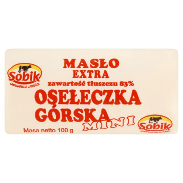SOBIK - MASŁO OSEŁKA GÓRSKA  100G