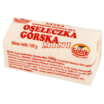 SOBIK - MASŁO OSEŁKA GÓRSKA 100G