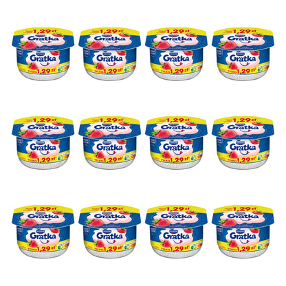 DANONE - JOGURT GRATKA TRUSKAWKA 115G