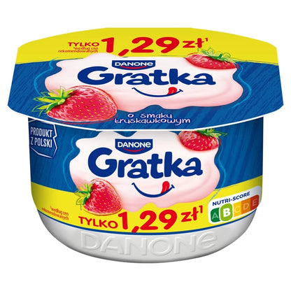 DANONE - JOGURT GRATKA TRUSKAWKA 115G