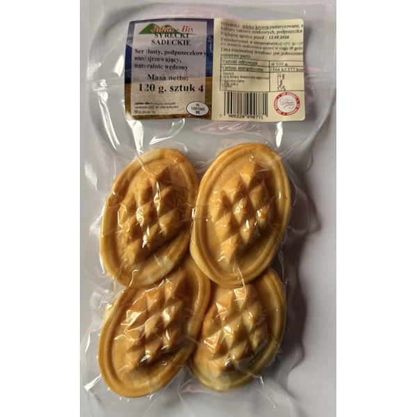 JUHAS - SYRECKI  SĄDECKIE NATURALNIE WĘDZONE 4SZT    120G