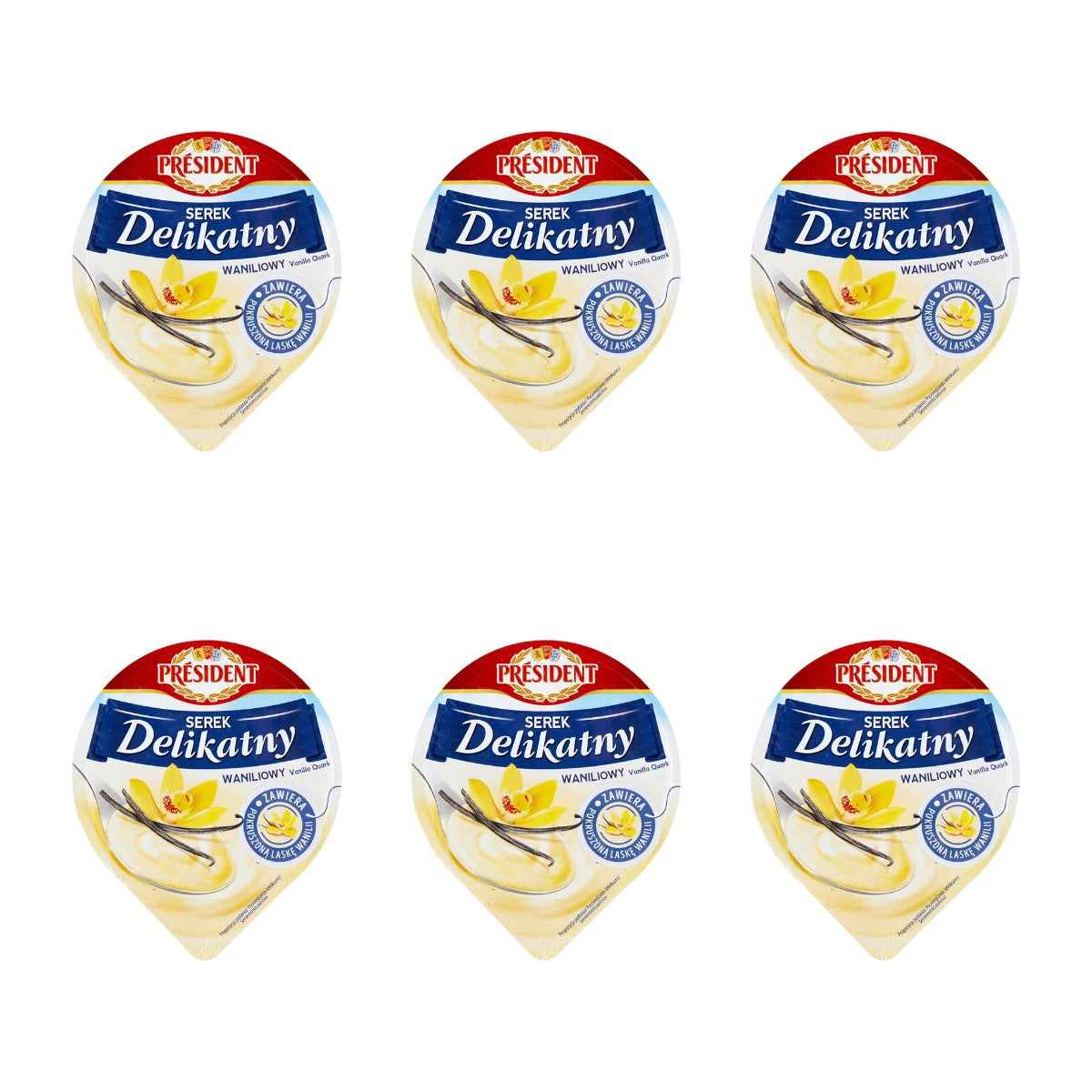 LACTALIS - PRESIDENT SEREK WANILIOWY 400G