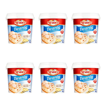 LACTALIS - PRESIDENT TWARÓG SERNIKOWY  1KG