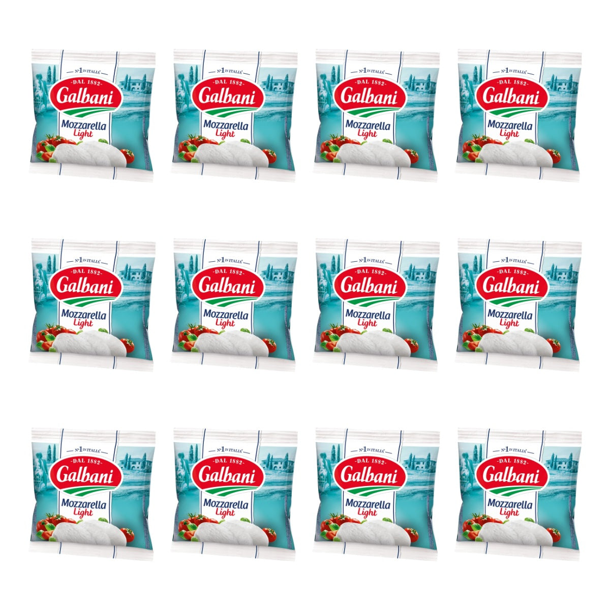 LACTALIS -  SEREK MOZZARELLA LIGHT  125G
