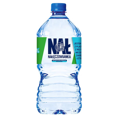 NAŁĘCZOWIANKA - WODA NIEGAZOWANA 1L KAUCJA