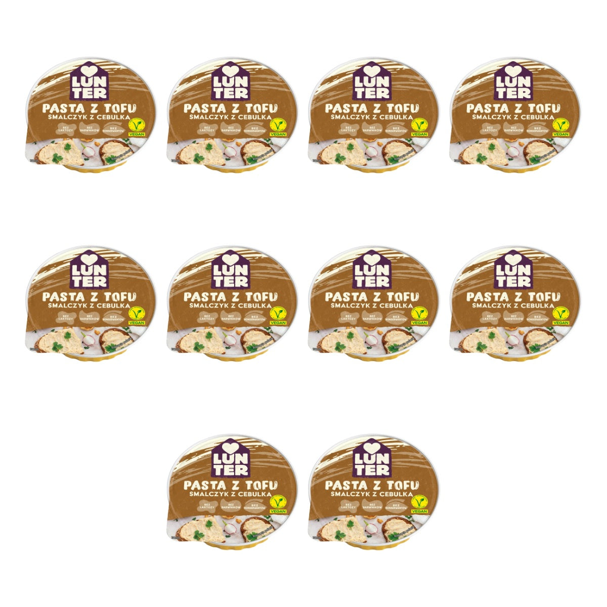 LUNTER SMALCZYK ROSLINNY Z TOFU CEBULKA 75G