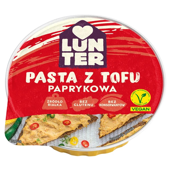 LUNTER PASTA Z TOFU Z PAPRYKĄ I CHILLI 75G