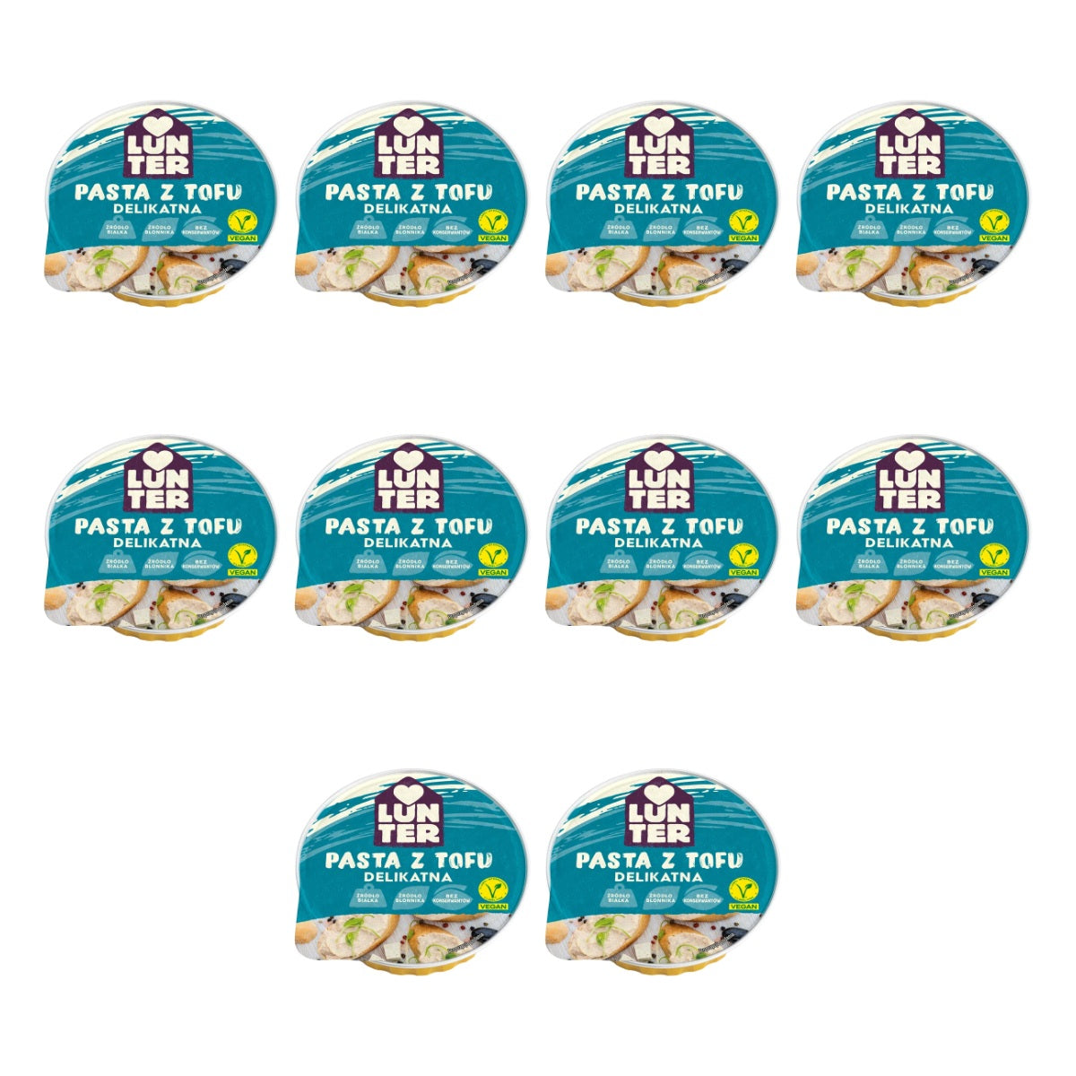 LUNTER PASTA Z TOFU Z CEBULKĄ I DROŻDŻAMI 75G