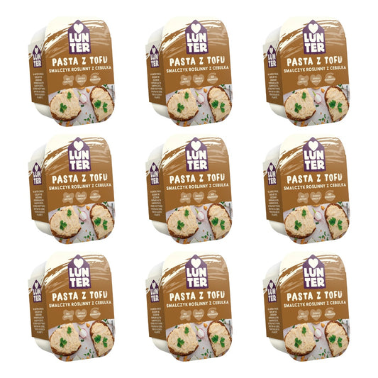 LUNTER SMALCZYK ROŚLINNY Z TOFU ZE SMAŻONĄ CEBULKĄ  150G