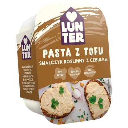LUNTER SMALCZYK ROŚLINNY Z TOFU ZE SMAŻONĄ CEBULKĄ  150G