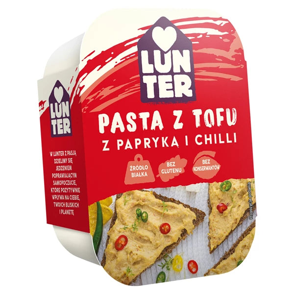 LUNTER PASTA Z TOFU Z PAPRYKĄ I CHILLI 150G