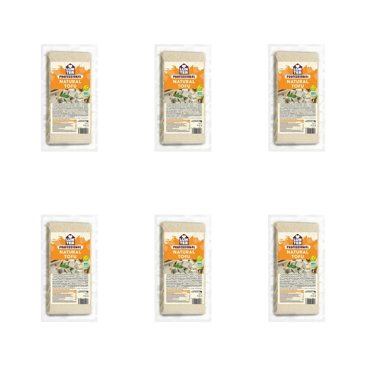 LUNTER TOFU NATURALNE 1KG
