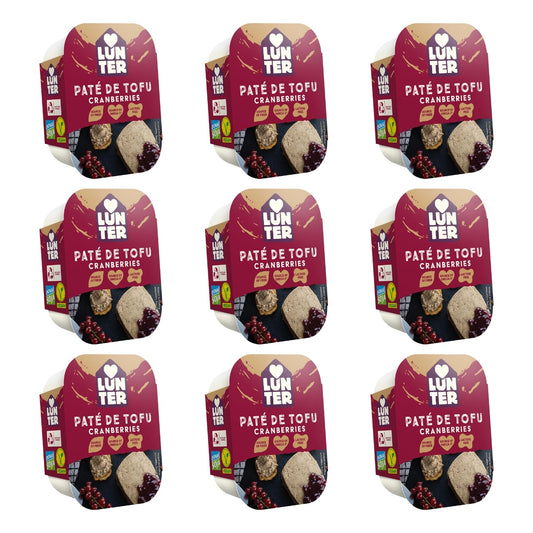LUNTER PASZTET Z TOFU ŻURAWINA   150G