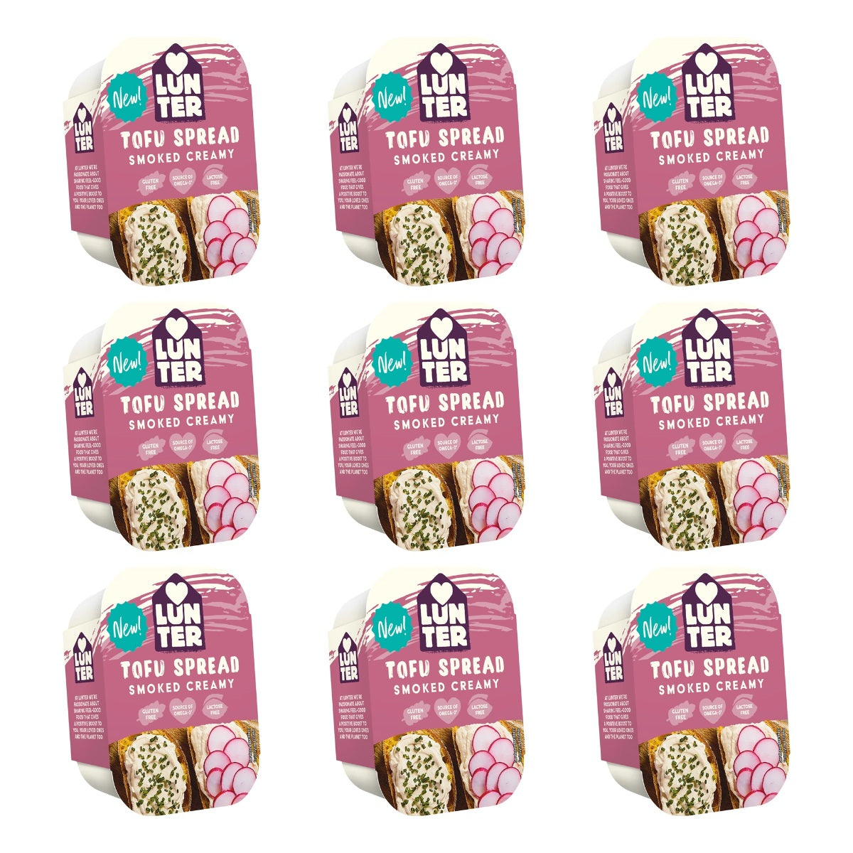 LUNTER PASTA Z WĘDZONYM TOFFU  140G
