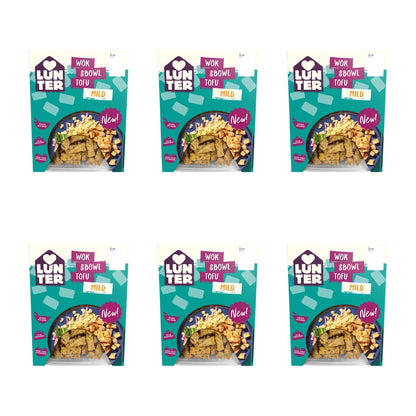 LUNTER WOK&BOWL TOFU MILD 160G