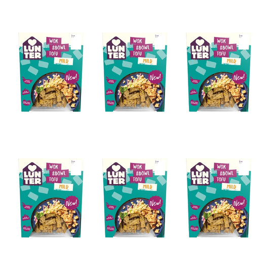 LUNTER WOK&BOWL TOFU MILD 160G