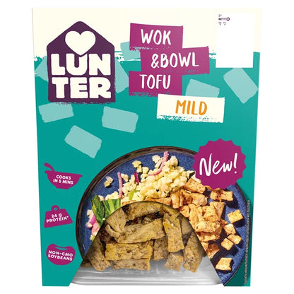 LUNTER WOK&BOWL TOFU MILD 160G