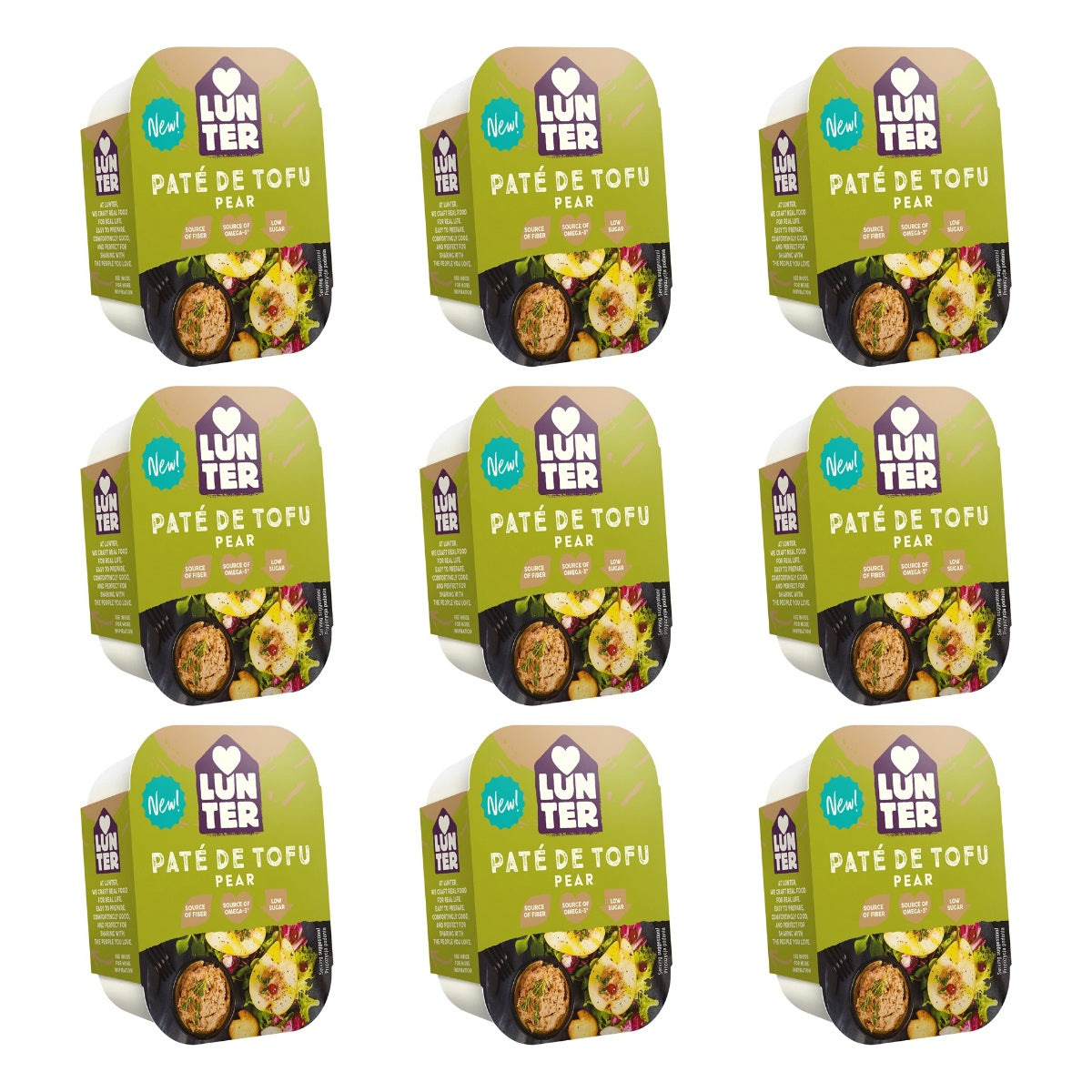 LUNTER PASTA Z TOFU Z GRUSZKĄ 150G