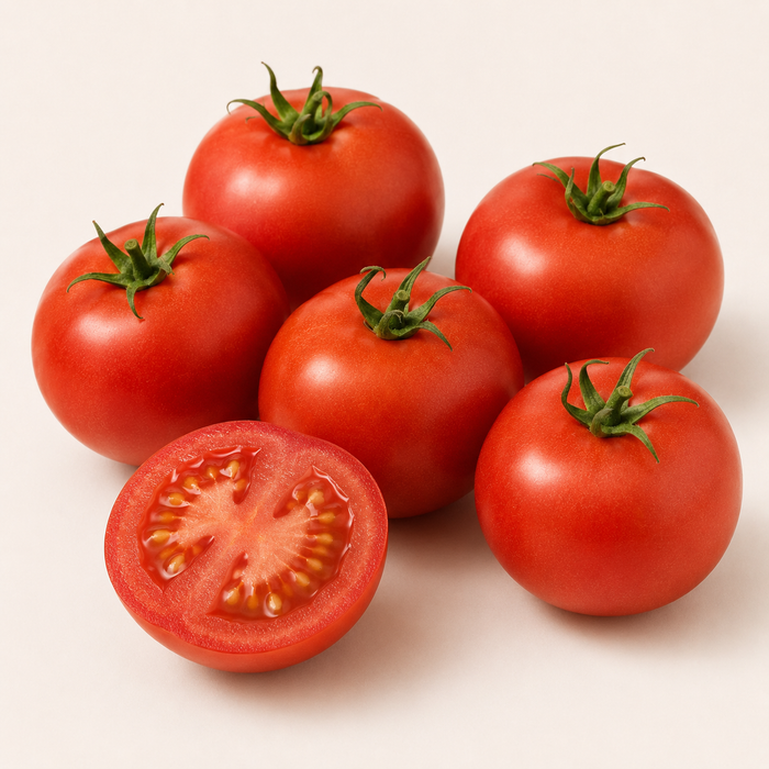 Classic red tomatoes – fresh seasonal tomatoes